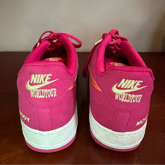 Nike Air Force 1 ‘07 LV8 Low World Tour DD9540-600 Show Sneaker mens Size 10 - Picture 7 of 13